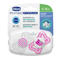 Chupete Physio Light Silicona Rosa 6-16 Meses  2ud.-200267 Chupete Physio Light Silicona Rosa 6-16 Meses  2ud.-200267 2